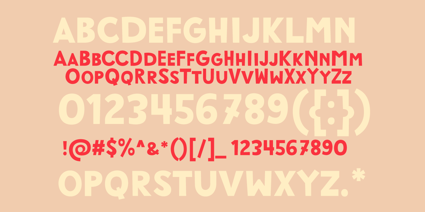 Maryhoid Regular Font preview